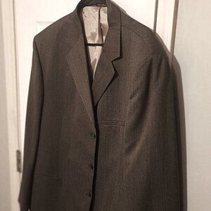 J. Ferrai Men Sandy Tannish Brown Blazer    48R